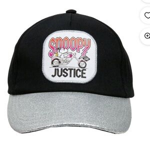 Girls Justice Snoopy Baseball Cap One Size